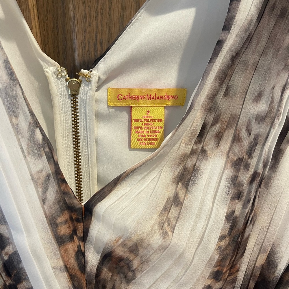 Catherine Malandrino dress size 2 worn one time